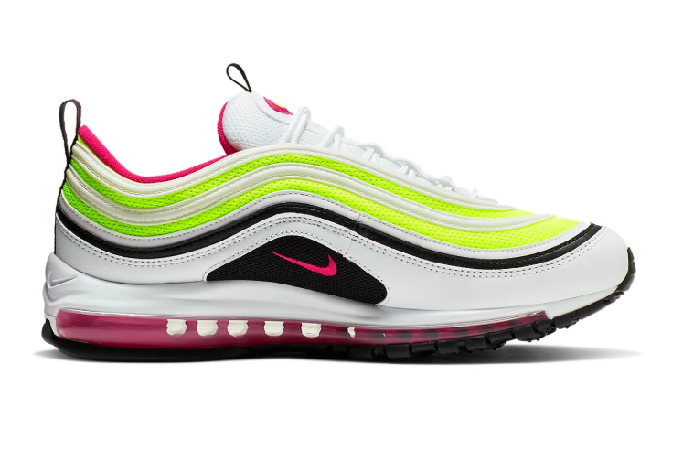 Nike Air Max 97 – White / Volt / Rush Pink