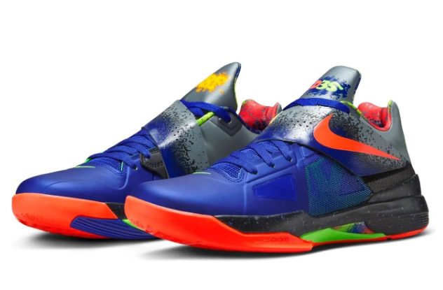 Nike KD 4 – Nerf / Concord / Orange / Green