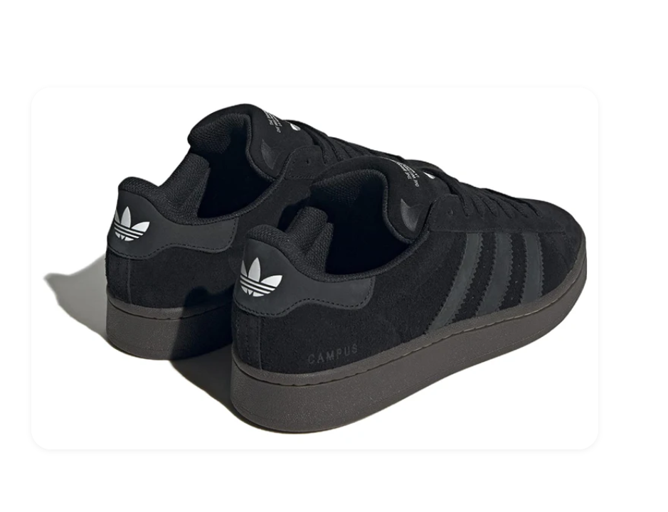 Adidas Campus 00s – Core Black / Core Black / Dark Brown