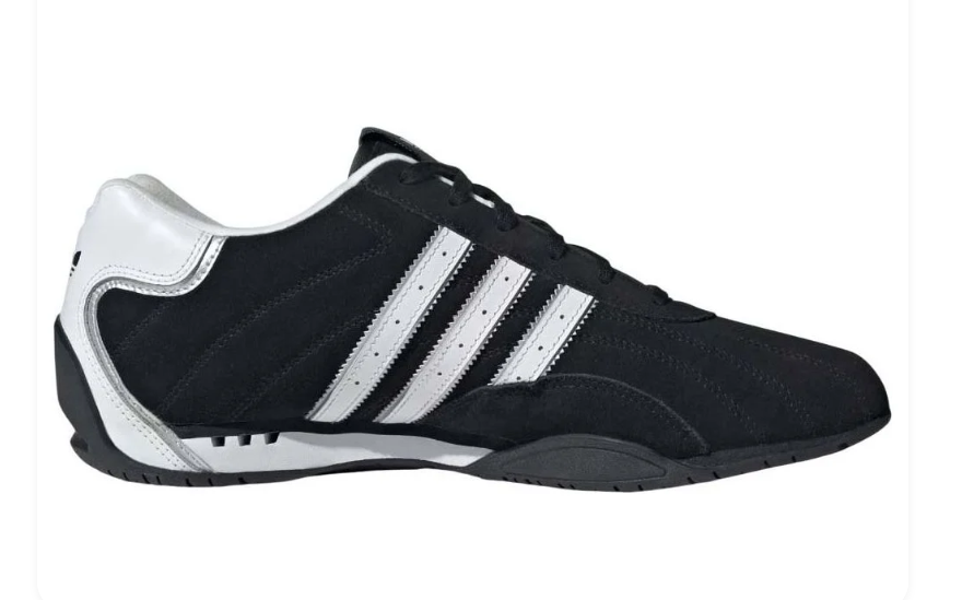 Adidas Adi Racer Low – Core Black / Cloud White / Silver