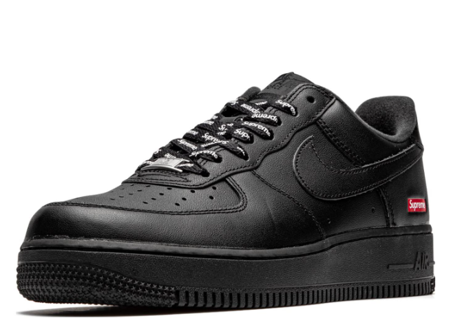 Nike Air Force 1 Low x Supreme – Black / Red Box Logo