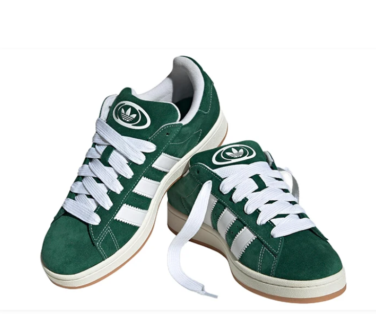 Adidas Campus 00s – Dark Green / Cloud White / Off White