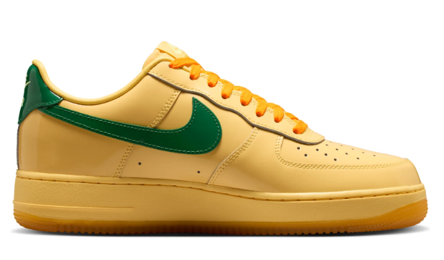 Nike Air Force 1 Low – Yellow Ochre / Gorge Green / Gum