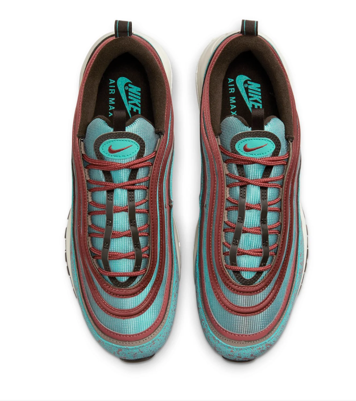 Nike Air Max 97 – Teal Nebula / Dark Team Red / Baroque Brown