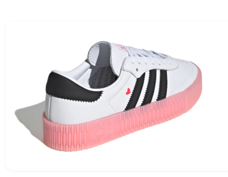 Adidas Sambarose – Cloud White / Core Black / Light Pink