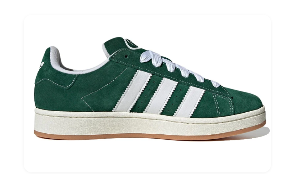 Adidas Campus 00s – Dark Green / Cloud White / Off White