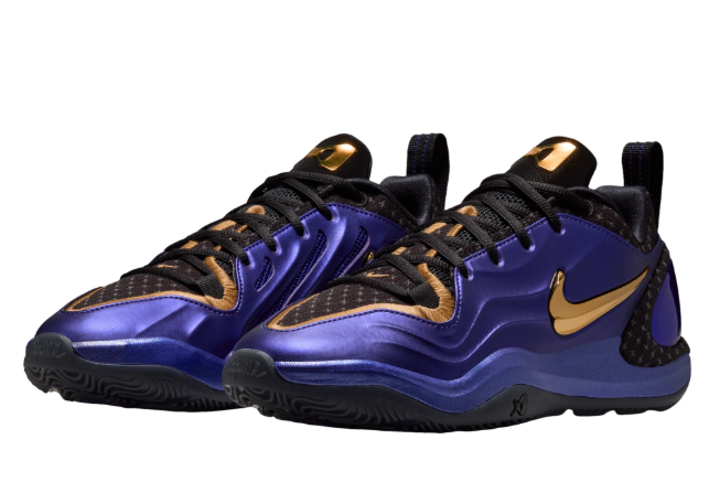 Nike Air Zoom G.T. Hustle 2 – LeBron James / Court Purple / Gold