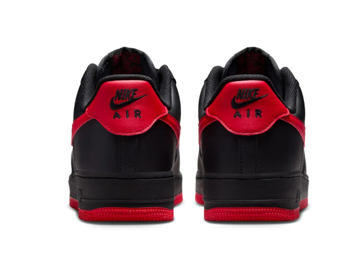 Nike Air Force 1 Low – Black / University Red