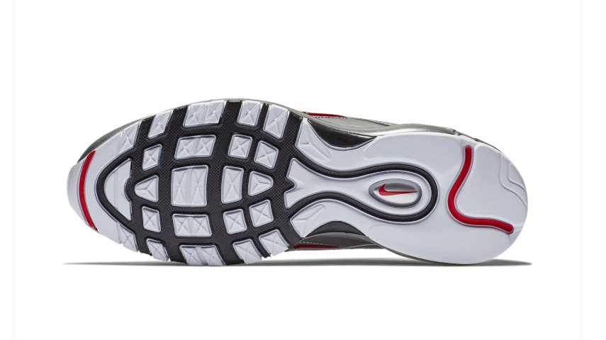 Nike Air Max 97 OG – White / Metallic Silver / University Red “Silver Bullet”