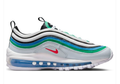 Nike Air Max 97 – Pure Platinum / Siren Red / Lucid Green / Photo Blue