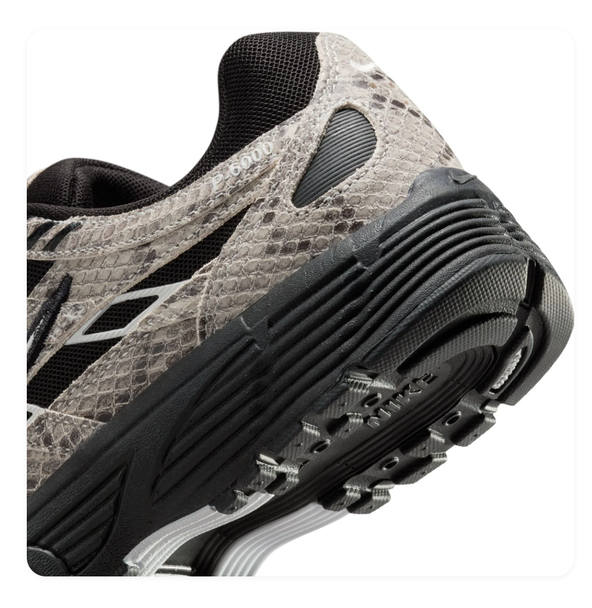 Nike P-6000 – Black / Snake Print