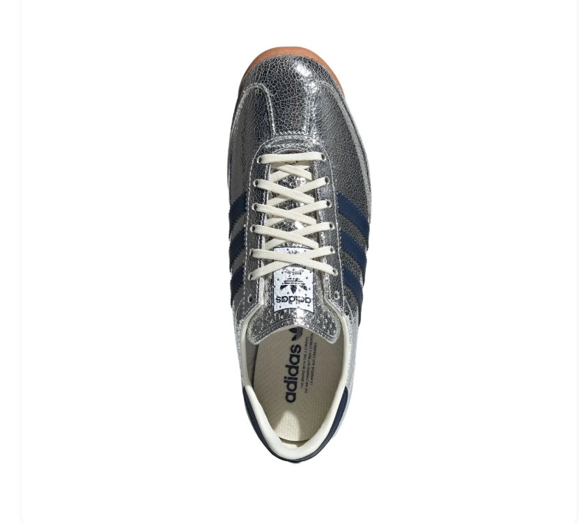 Adidas SL 72 OG – Silver Metallic Crinkle / Night Navy / Gum