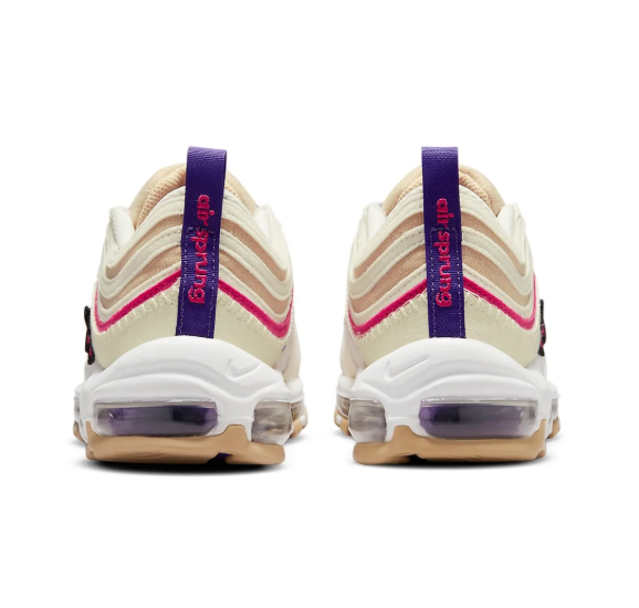 Nike Air Max 97 × airsprung – Sail / Peach Cream / Hyper Violet / Hyper Pink
