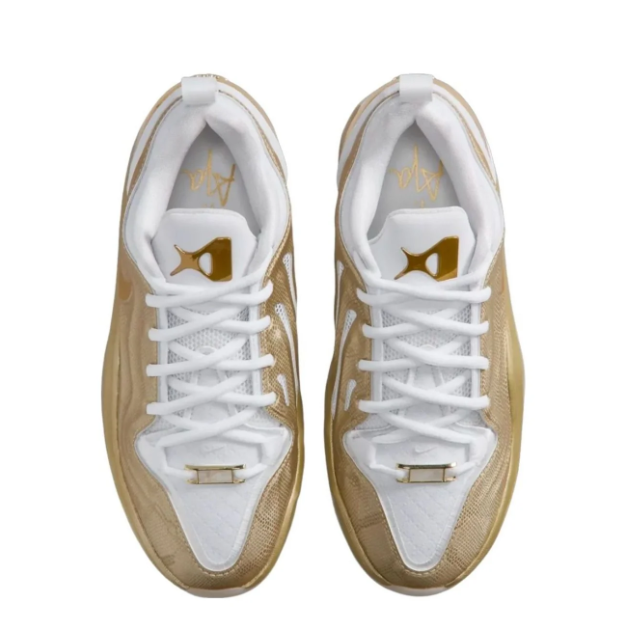 Nike Air Zoom G.T. Hustle 2 – Metallic Gold / White