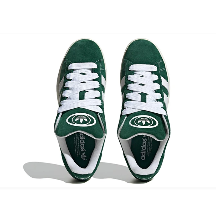 Adidas Campus 00s – Dark Green / Cloud White / Off White