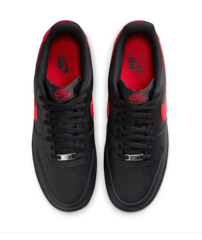 Nike Air Force 1 Low – Black / University Red