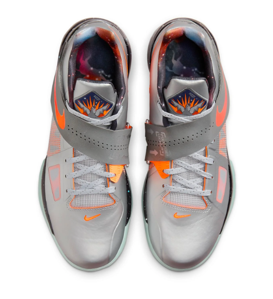 Nike KD 4 – Galaxy / Wolf Grey / Total Orange