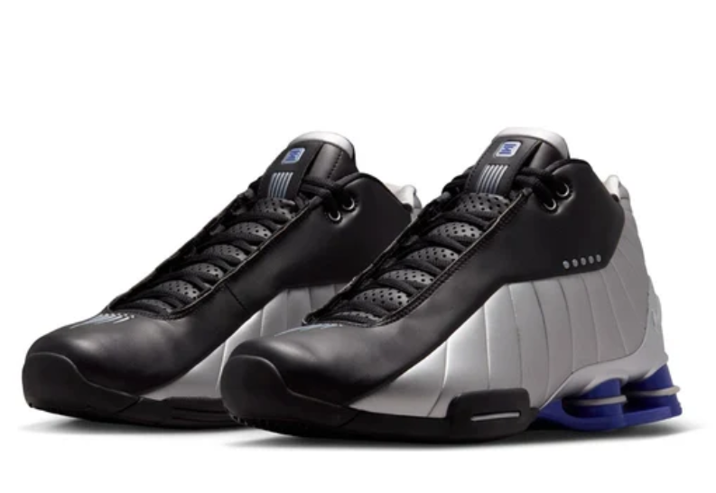 Nike Shox BB4 – Black / Metallic Silver / Persian Violet