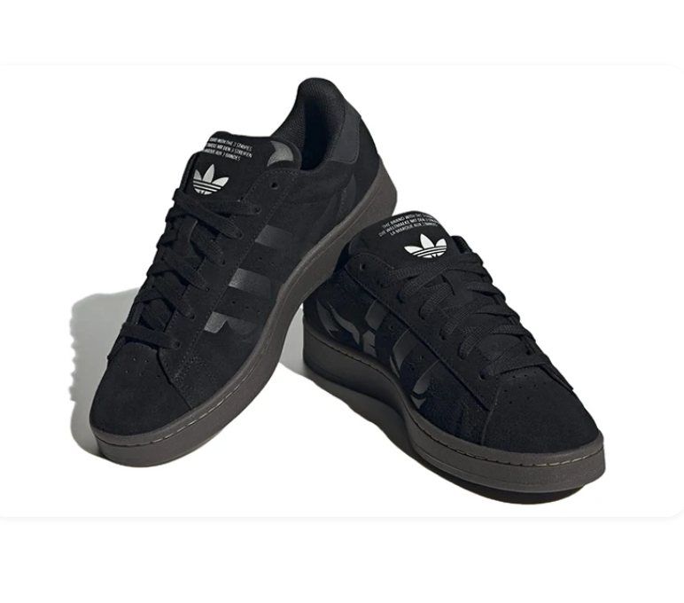 Adidas Campus 00s – Core Black / Core Black / Dark Brown