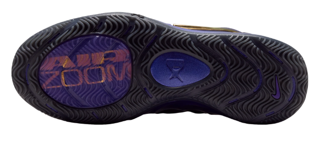 Nike Air Zoom G.T. Hustle 2 – LeBron James / Court Purple / Gold