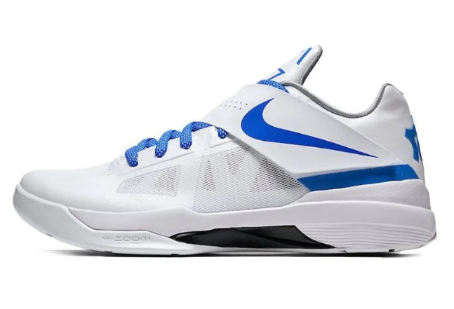 Nike KD 4 – Home / White / Photo Blue / Grey