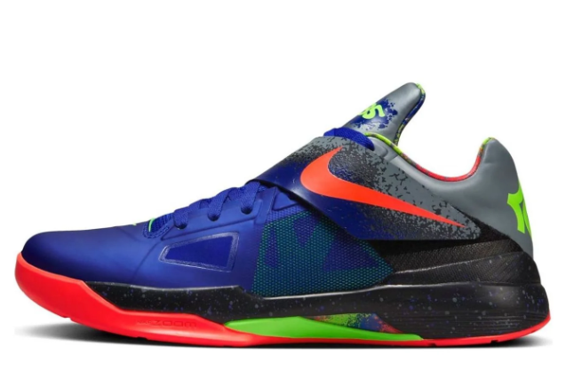 Nike KD 4 – Nerf / Concord / Orange / Green