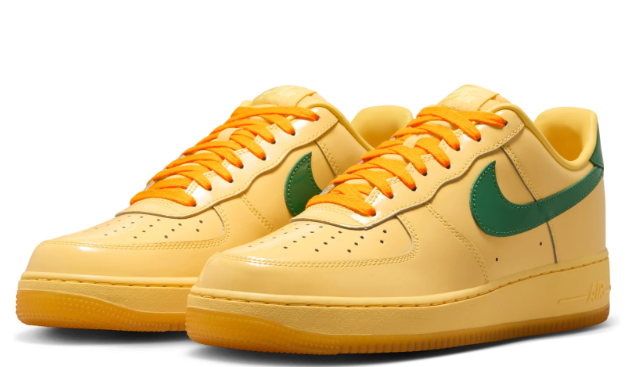Nike Air Force 1 Low – Yellow Ochre / Gorge Green / Gum