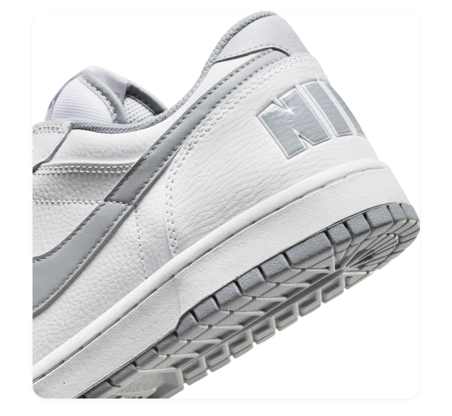 Nike Dunk Low – White / Wolf Grey