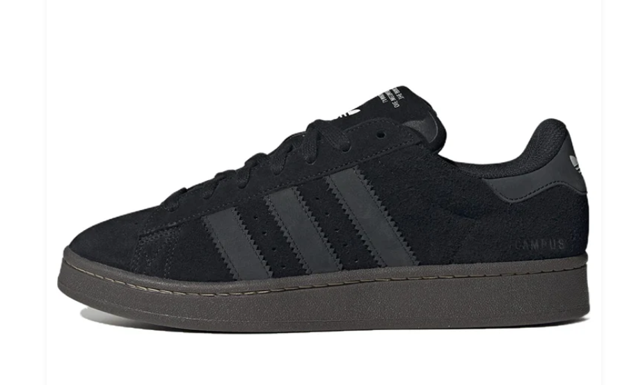 Adidas Campus 00s – Core Black / Core Black / Dark Brown