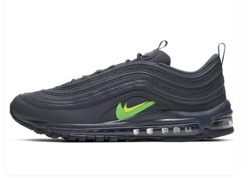 Nike Air Max 97 “Just Do It” – Anthracite / Volt / Dark Obsidian