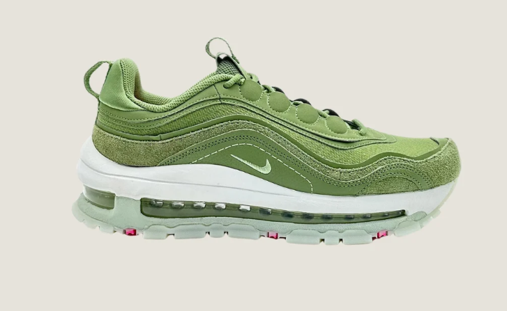Nike Air Max 97 – Oil Green / Barely Volt / Hyper Pink