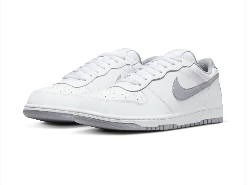 Nike Dunk Low – White / Wolf Grey