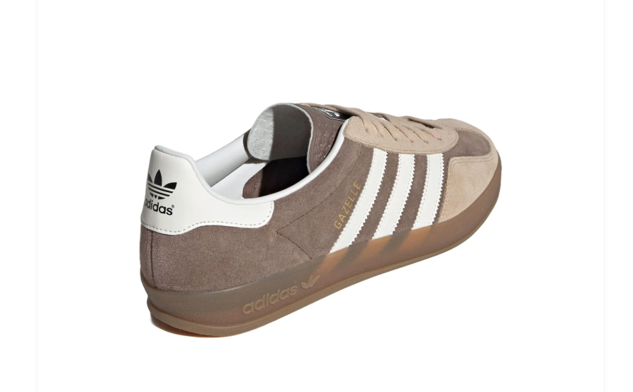 Adidas Gazelle Indoor – Chalky Brown / Cloud White / Gum