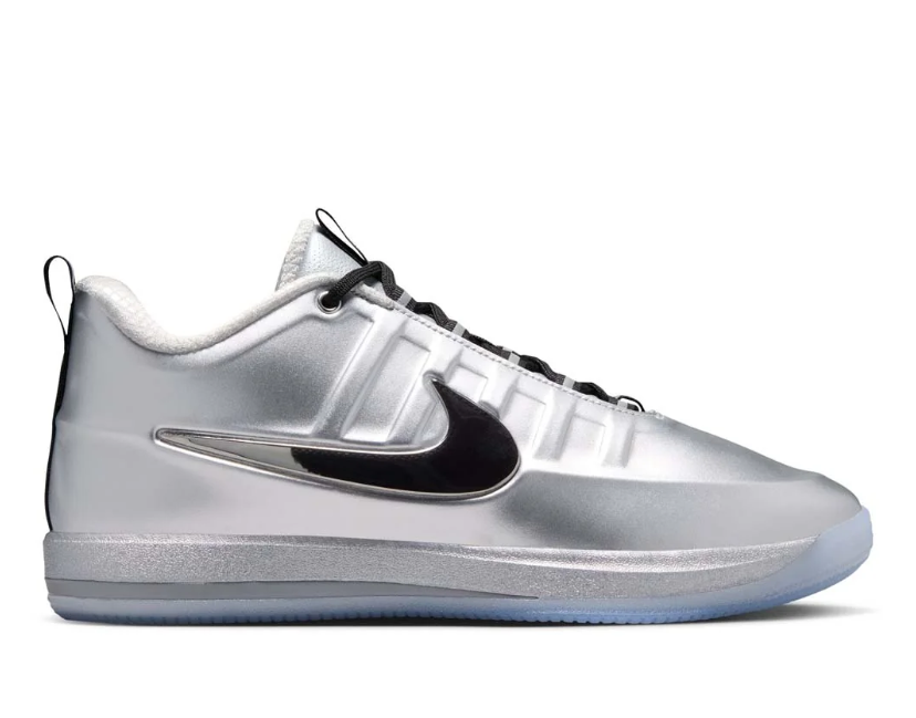 Nike Book 1 – Metallic Silver / Black