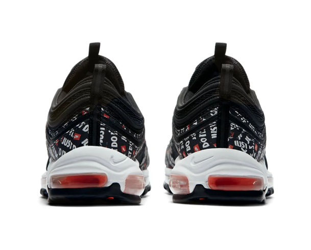 Nike Air Max 97 “Just Do It” – Black / Total Orange / White