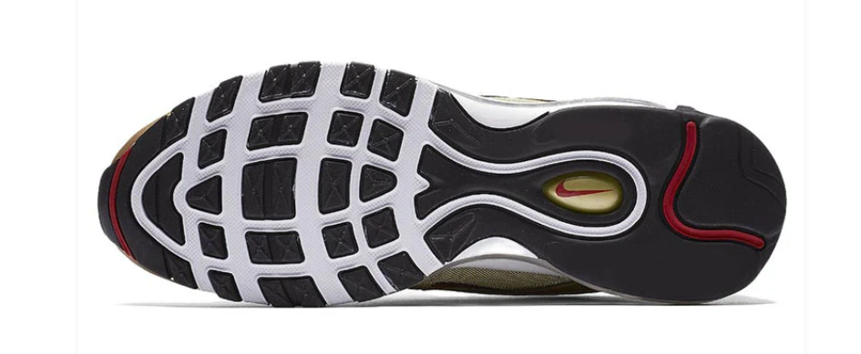 Nike Air Max 97 OG – Metallic Gold / University Red “Gold Bullet”