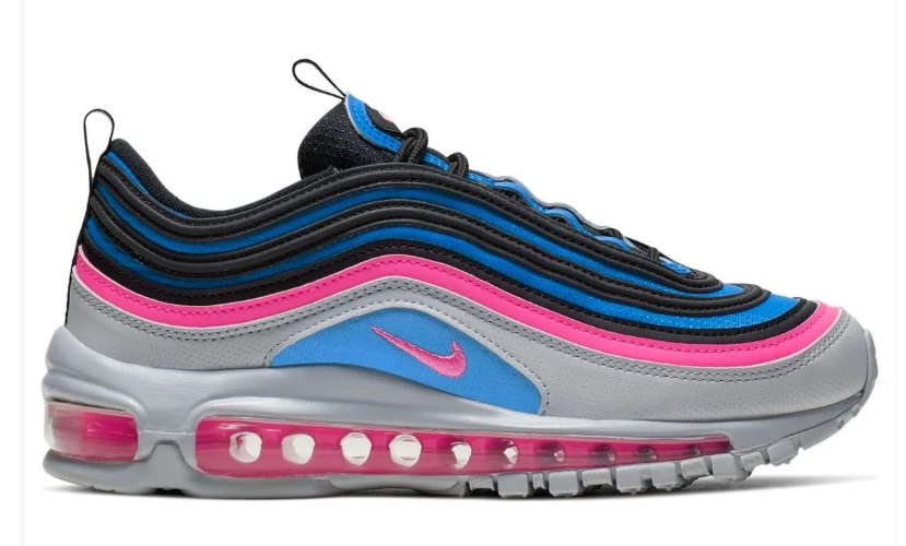 Nike Air Max 97 – Wolf Grey / Photo Blue / Pink Blast