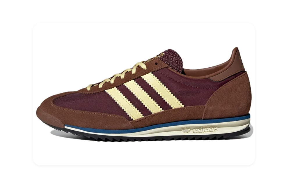 Adidas SL 72 OG – Dark Maroon / Cream White / Brown