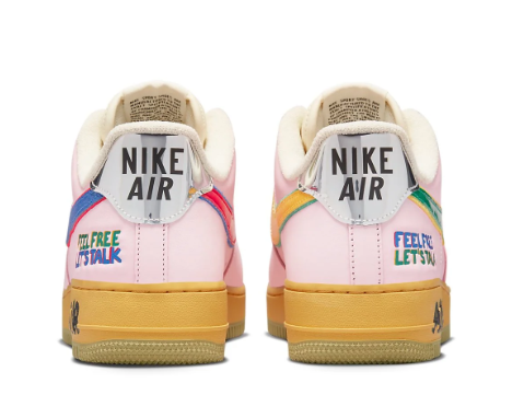 Nike Air Force 1 Low – Be True / Pink Foam / Rainbow Pride