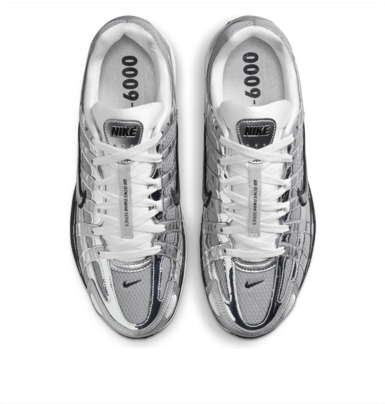 Nike P-6000 Metallic Silver Sneakers