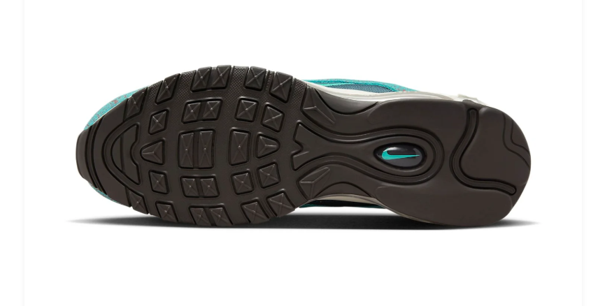 Nike Air Max 97 – Teal Nebula / Dark Team Red / Baroque Brown