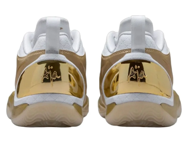 Nike Air Zoom G.T. Hustle 2 – Metallic Gold / White