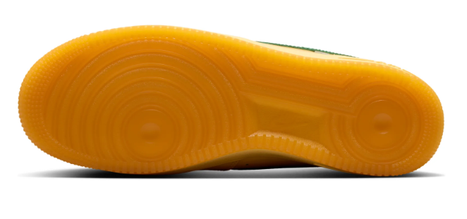 Nike Air Force 1 Low – Yellow Ochre / Gorge Green / Gum