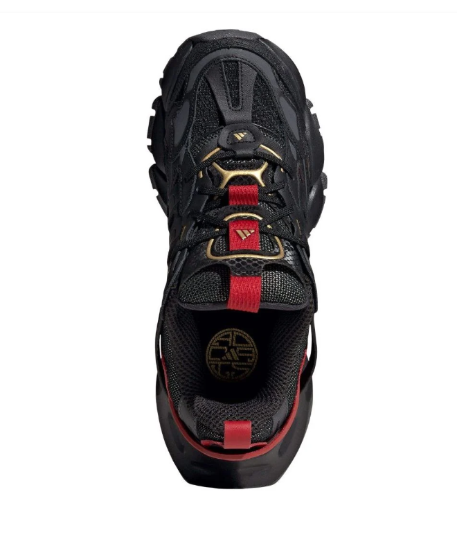 Adidas XLG – Core Black / Dark Red / Gold Metallic