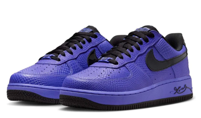 Nike Air Force 1 Low – Purple Python / Concord / Black