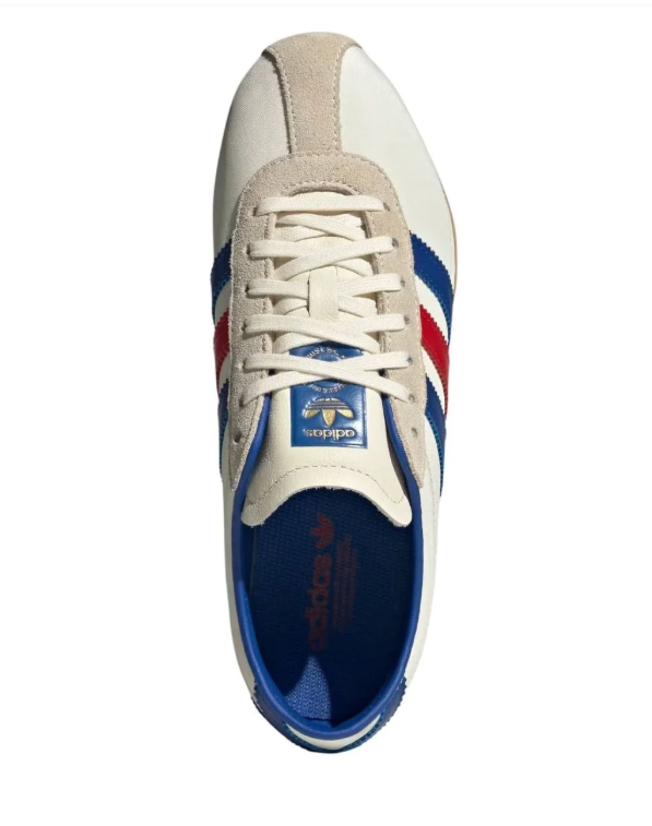 Adidas Rekord – Off White / Royal Blue / Vivid Red