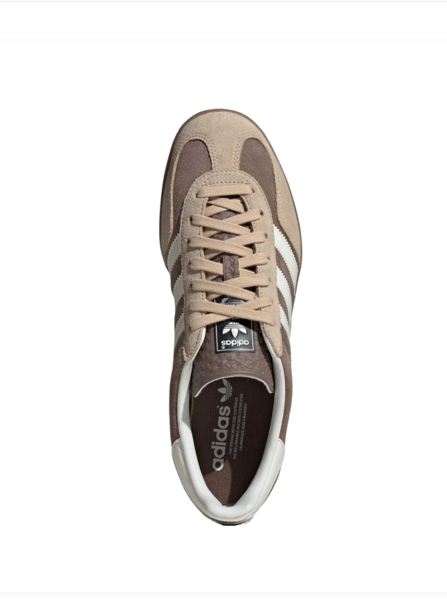 Adidas Gazelle Indoor – Chalky Brown / Cloud White / Gum