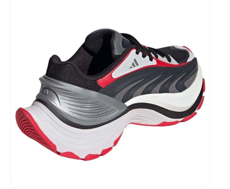 Adidas Alphaboost V1 – Core Black / Grey Three / Vivid Red