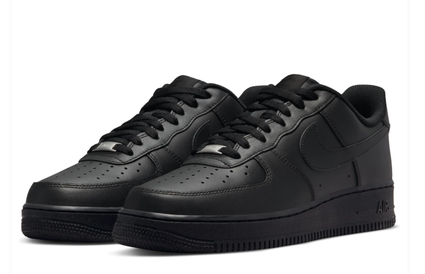 Nike Air Force 1 Low ’07 – Triple Black