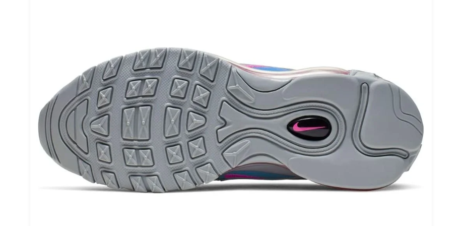 Nike Air Max 97 – Wolf Grey / Photo Blue / Pink Blast